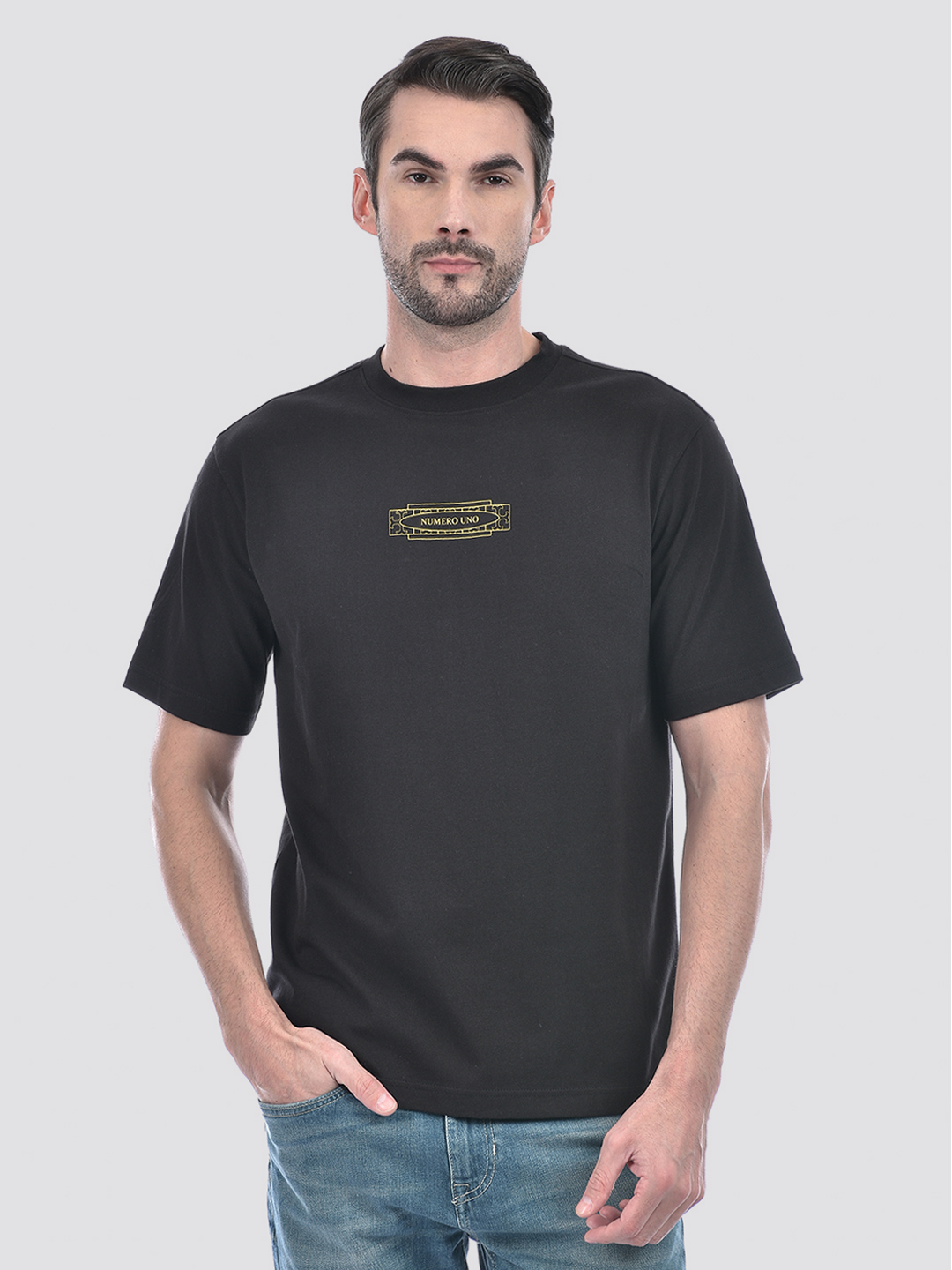 Numero Uno Men Black Renaissance Reverie T-Shirt
